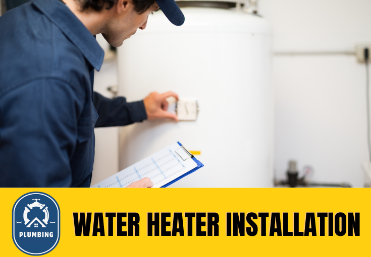 water heater installation Salford